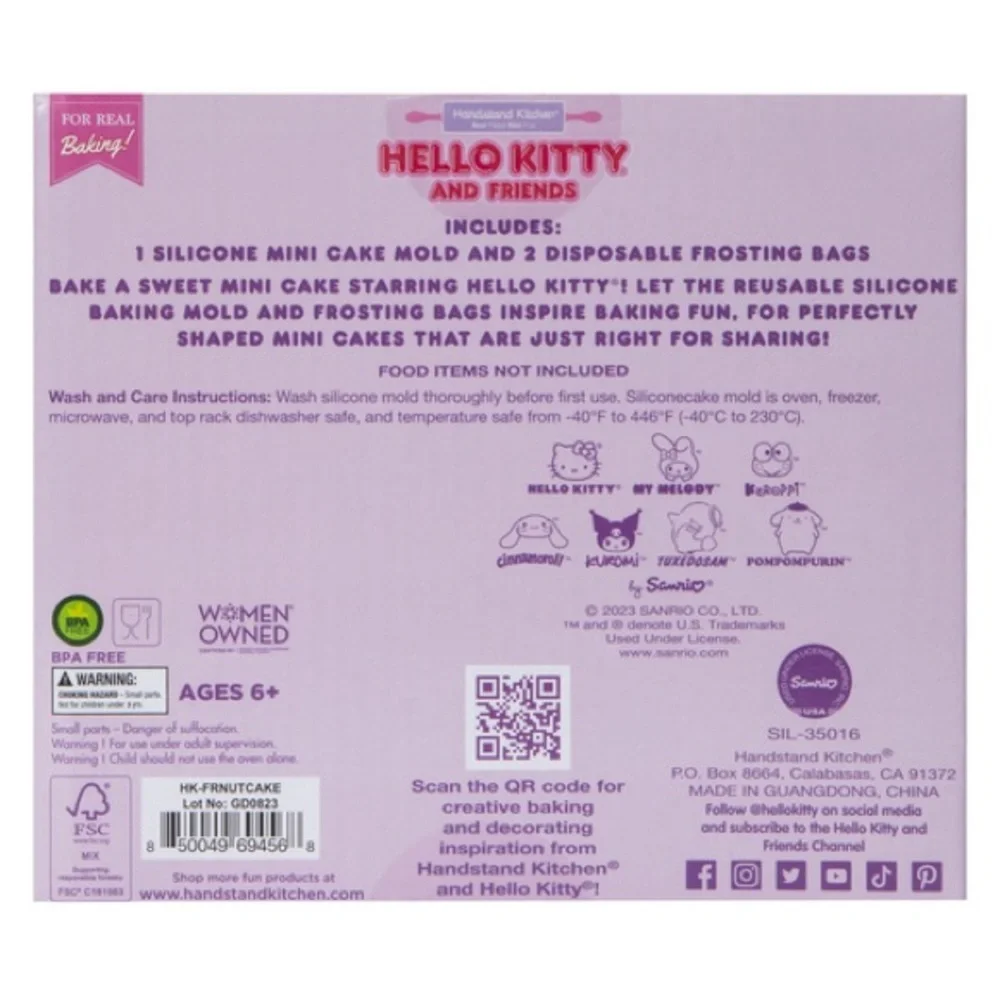 Hello Kitty Donut Shoppe Mini Cake Making Set